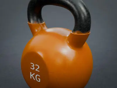 Kettlebell Weight 3D model