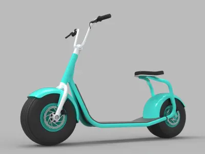 Scrooser electric scooter 3D model