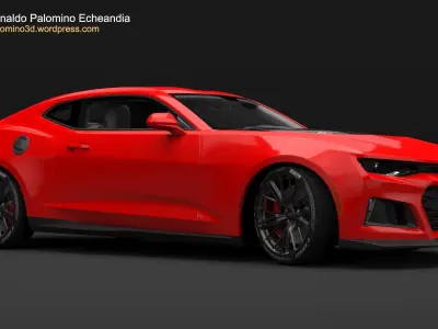 Chevrolet Camaro ZL1 2017 3D model