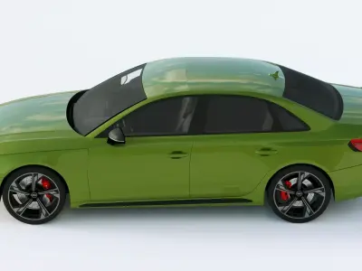 Audi RS4 Sedan 3D model