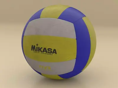 Professional Volley Ball 3D model