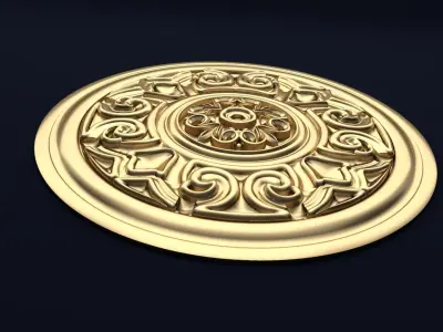Classic decor ornament v-3D model16 3D model purchase