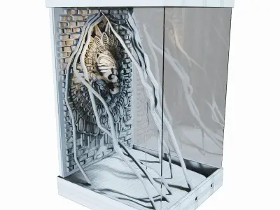 Aztec terrarium 3D model