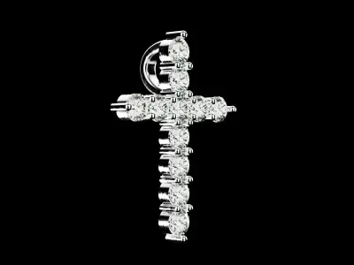 Tiffany Cross Pendant 3D print model