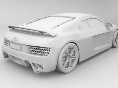 Audi R8 car 3D model buy