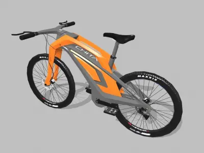 Chita Electric Mountain Bike Low-poly 3D model