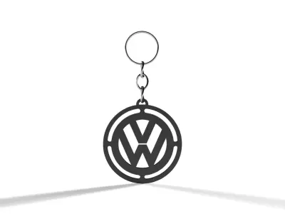 VW Keychain 3D print model