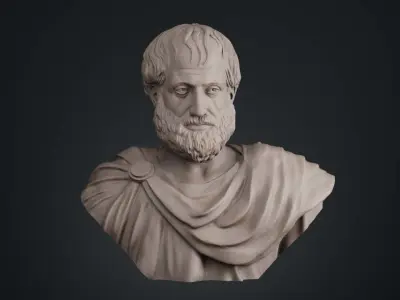Aristotle Bust 3D print model