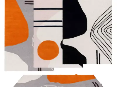 Rugs No 875 Low-poly 3D model