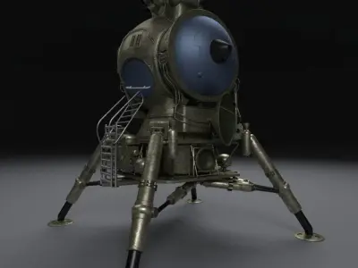 USSR Lunar Lander 3D model