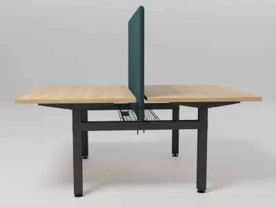 OGI DRIVE - Rectangular electric workstation bench - Free 3D model