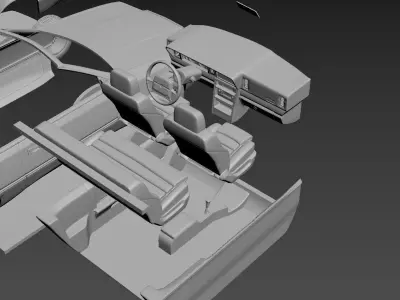 Chrysler Lebaron Gtc Convertible 3D print model