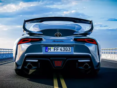 Supra MKV rigged model - GAME-READY Low-poly 3D model