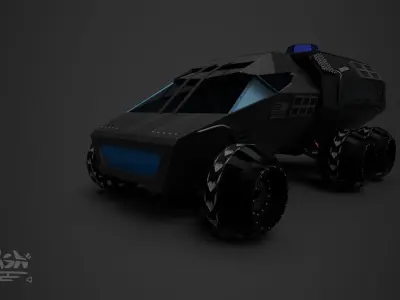 nasa mars rover prototype 3D model