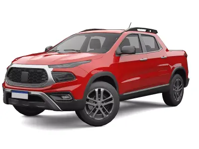 Car Pickup Toro 2023 Low-poly 3D model