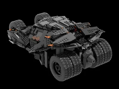 LEGO BATMOBILE TUMBLER 76240 3D print model