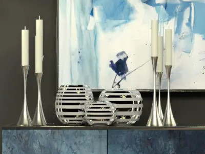 Decorative set John-Richard 3D model