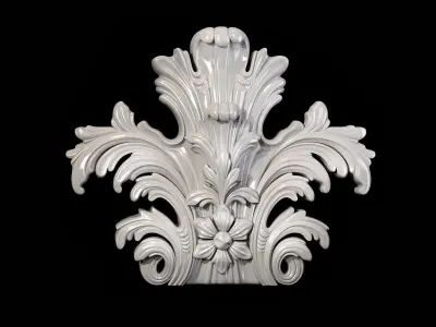 Classic carved 028 3D model