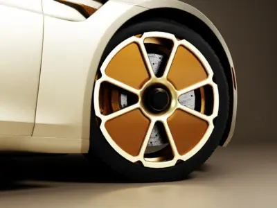 Car-wheel-3DModel 3D print model