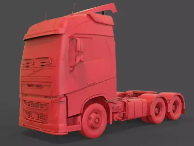 Volvo FH 540 3D print model