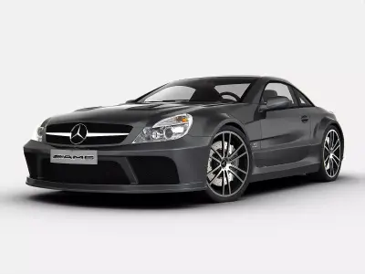 Mercedes Benz SL65 AMG Black Series 3D model