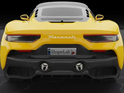 Maserati MC20 3D model 3D model