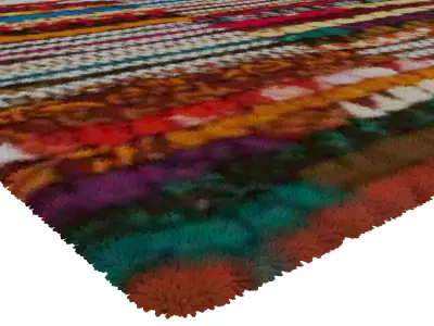 Rug Set 1410 3D model