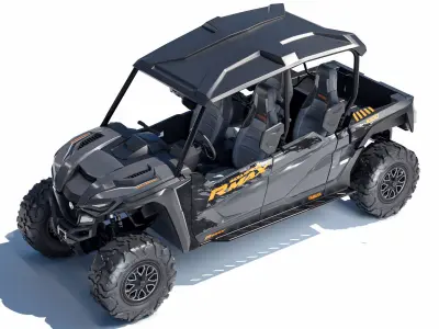 Wolverine RMAX 4 1000 LE Black 3D model