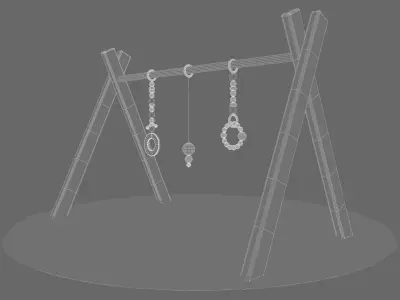 Baby Gym Set 3D model