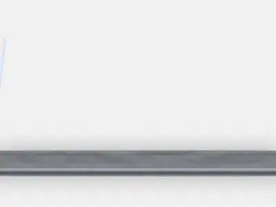 FRIDANS blackout roller blind Low-poly 3D model