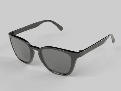 Eyeglass frames 3D model
