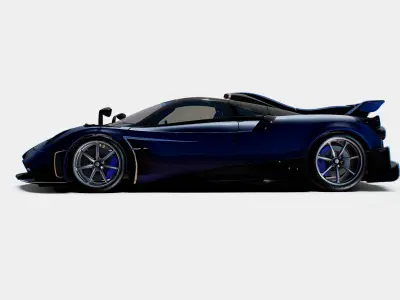 Sports car Pagani Models 3D model