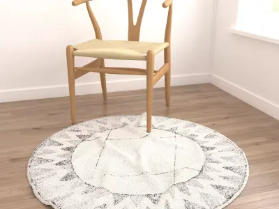 Rugs No 1041 Low-poly 3D model