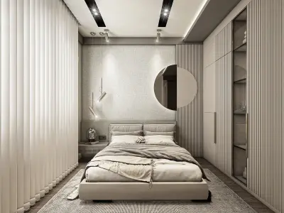 Interior Scene Children Room Vray 3D model