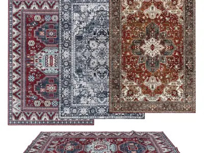 Rugs No 572 Low-poly 3D model