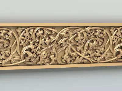 Molding 054 Gothic 3D model