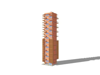 Residential Apartment 03 3D model