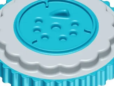 Toddler Extension Cord Toy 3D model