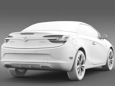 Buick Cascada 2016 3D model