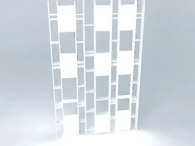 Modern Bookshelf Free 3D model