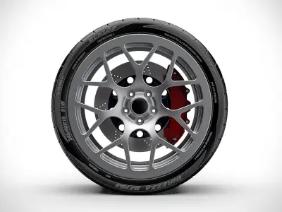 Wheel v3 3D model