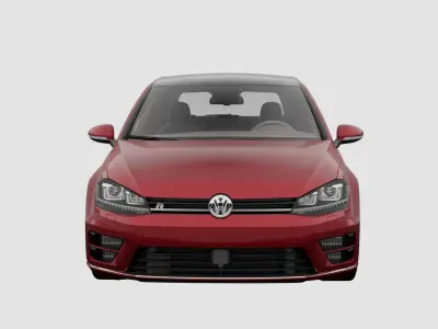 Wolkswagen Golf R 3D model