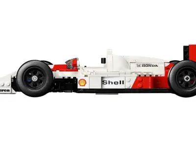 PixelBricks3D - LEGO McLaren MP4 and Ayrton Senna  3D print model
