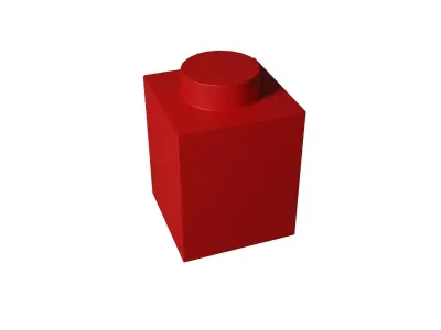 Lego Brick 1x1x1 3D model