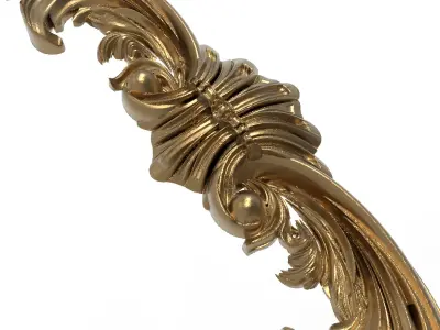 decorative pattern ready for 3D printing 3D model 7