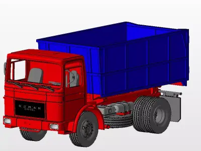 Roman Cereal Truck  3D print model