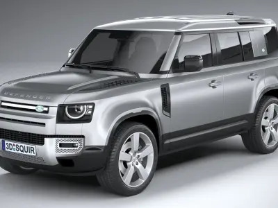 Land Rover Defender 110 2020 3D model