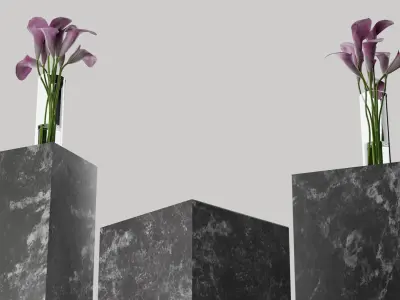 Realistic 3D Product Mockup Environment Free low-poly 3D model