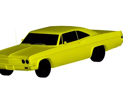 Chevrolet Impala SS 1968 3D model
