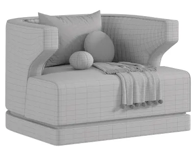 Ammons Armchair 3D model